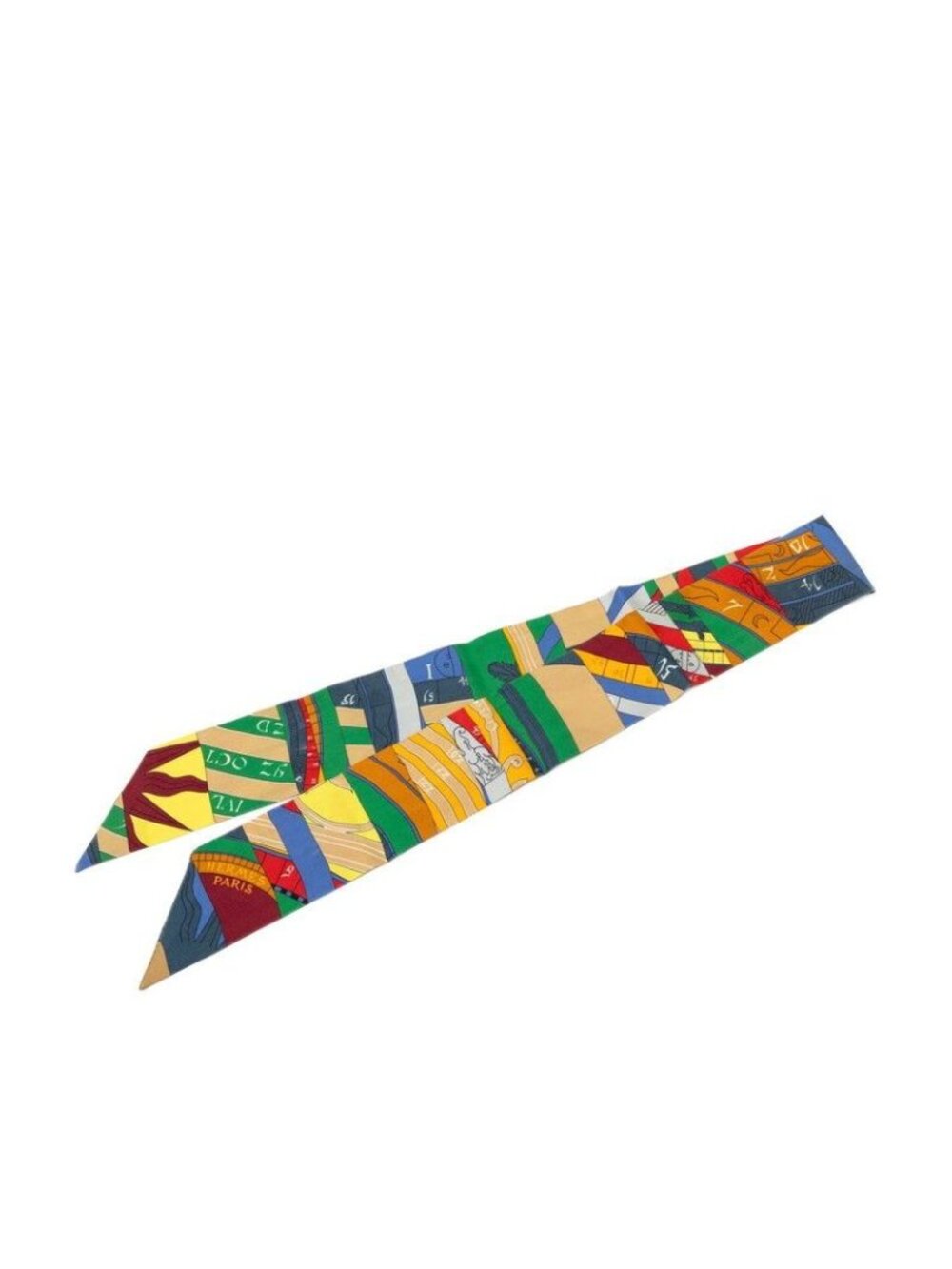 Hermes Twilly Astrologie Nouvelle New Astrology Scarf Multicolor Silk